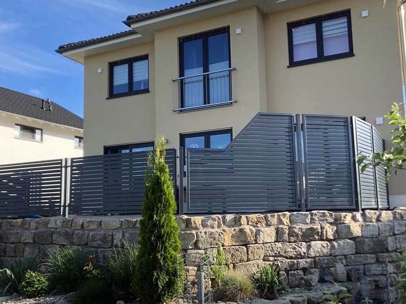 Moderne Zäune aus Polen Moderne Zäune aus Polen